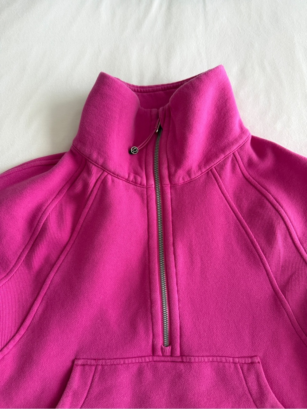 Lululemon Scuba Fuchsia Half-Zip Jacket